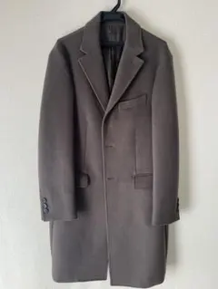 COMME CA ISM メンズ チェスターコート