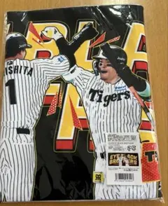 阪神タイガース　アイブラック兄弟　Tシャツ（L）＆フェイスタオル　２点SET ニュース - グッズ - 「EYE BLACK BROTHERS」Tシャツ・タオル