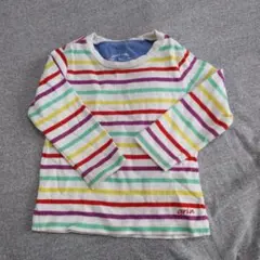 GREEN LABEL ボーダー長袖Tシャツ 95センチ