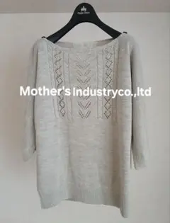 Mother's Industryco.,ltd　五分袖ニット