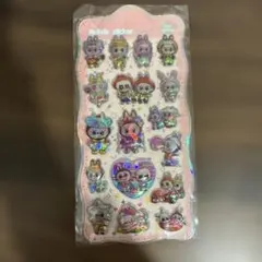 ラブブ立体シール