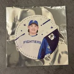 田宮裕涼 日本ハムファイターズ レザーバッジ