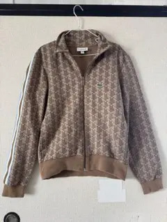 LACOSTE ラコステ モノグラム トラックジャケット ブラウンのサムネイル
