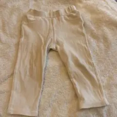 ベビー服 80 ズボン EDWIN ホワイト パンツ 長ズボン