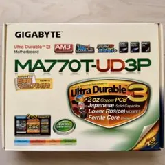 GIGABYTE GA-MA770T-UD3P マザーボード 本体のサムネイル