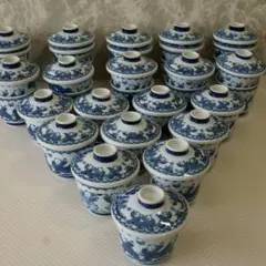 京焼　むぎわら手蓋付碗　7客　10cm　大正～昭和初期 京焼 むぎわら手蓋付碗 7客 10cm 大正～昭和初期 - メルカリ
