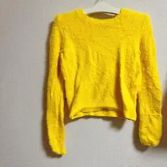 FOREVER21 イエローニットセーター Sサイズ