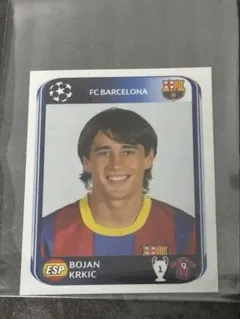 Panini ステッカー ボージャン・クルキッチ バルセロナ バルサ サッカー