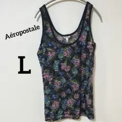 Aéropostale 花柄レースタンクトップ Lサイズ