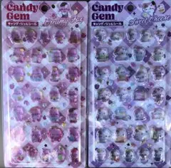 新品未使用Candy Gem シールセット❗️クリーミーフォックス＆スイートチーズ