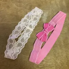ベビー用　ヘアバンド 2個セット