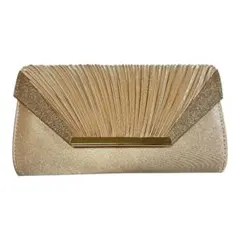 結婚式 バッグ クラッチ ゴールド パーティー 2way チェーン付 セレモニー