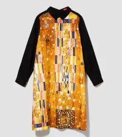グラニフ グスタフ・クリムト コラボワンピース 　ブラウスワンピ