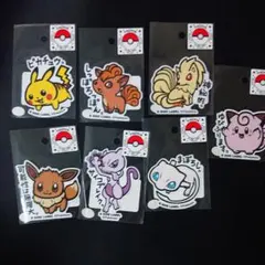 ビーサイドレーベル ポケモンステッカー  7種類
