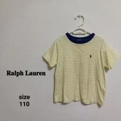 Ralph Lauren イエロー ボーダー Tシャツ 110