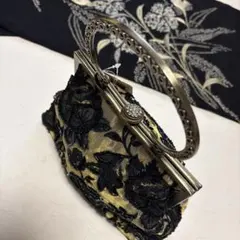 レトロゴージャス＊細部パーツが可愛い＊ビーズバック