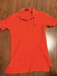 Ralph Lauren オレンジ ポロシャツ M