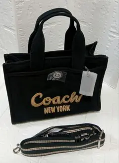 COACH　カーゴトート26　キャンパス　2way 　CP164　ブラック