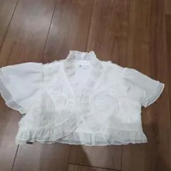 キャサリンコテージ　カーディガン　ボレロ　120 結婚式　発表会