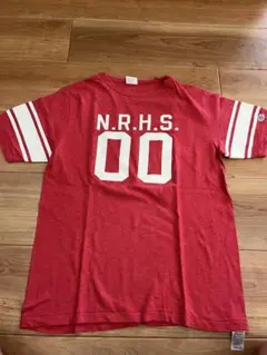 チャンピオン　フットボールTシャツ　未使用　リバースウィーブ　ランタグ