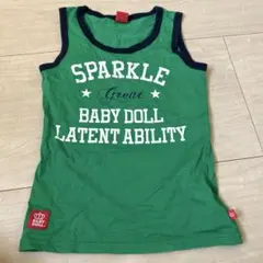BABY DOLL グリーン タンクトップ XS