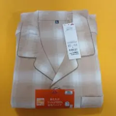 TOPVALU PEACE FIT コットン100% 起毛パジャマ L 新品