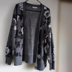 INGNI オーバーサイズカーディガン　グレー