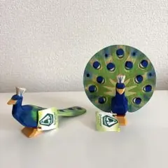 新品未使用　ostheimer オストハイマー　クジャク　孔雀　2点