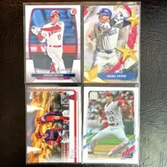 2019-2025 大谷翔平 MLBカード 4枚セット SHOHEI Topps