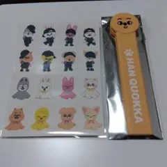 skzoo うちわグリップ　ペインティングシール　ハンクオッカ