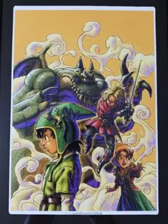 ドラゴンクエスト　複製原画　ジャンプフェスタ　漫画　鳥山晶　イラスト　ポスター ドラクエ9 Vジャンプ2009年8月号鳥山明描き下ろしギガジャンボ