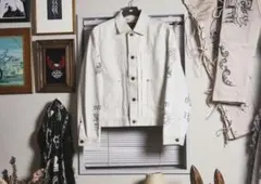 SUGARHILL TATTOO FLASH PRINT ジャケット サイズ3