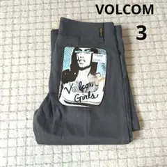 【新品】VOLCOM　ボルコム STRAY CAT カジュアルパンツ チャコール