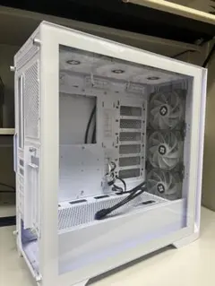 オウルテック デスクトップpcケース 白 ATX、Micro-ATX対応