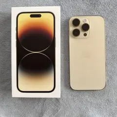 iPhone14 Pro ゴールド 本体 256GB 充電ケーブル付
