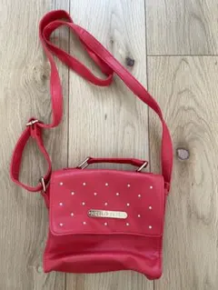 HELLO KITTY ハローキティ レッドショルダーハンドバッグ サンリオ