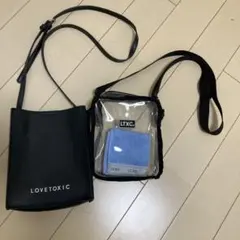 LOVETOXIC ショルダーバッグ　２点セット