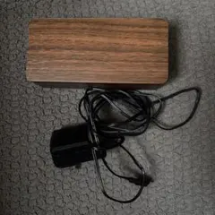 アイリスオーヤマ デジタル置時計 ICW-01WH-T 木目調