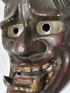 能面　舞楽面　胡徳 石津玉仙 石津玉秀　仏教美術 　鬼面　般若　神楽面 古美術 Amazon.co.jp: 能面 舞楽面 胡徳 石津玉仙 石津玉秀 仏教美術
