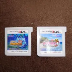 パチパラ３Dプレミアム海物語 パチパラ３D大海物語　パチンコ２セット ３DS