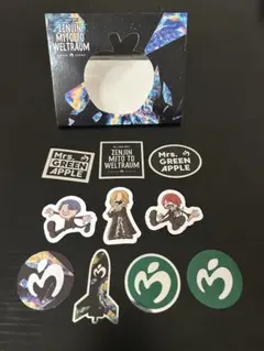 Mrs.GREENAPPLEゼンジン フレークシール