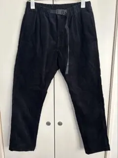 グラミチ コーデュロイパンツ ブラック