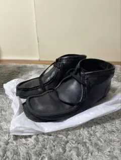 クラークス　ワラビー　レザー