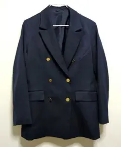最終お値下げ　GU ジャケット　ネイビー　L
