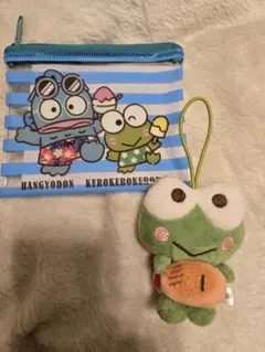 スシロー はぴだんぶい　ポーチ&マスコットセット