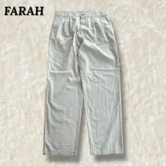 FARAH ワイドパンツ デニム アイボリー コットン ヴィンテージ古のサムネイル