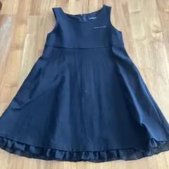 Comme ca ism ブラック フレアドレス 110A