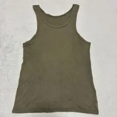 メンズ　タンクトップ　カーキのサムネイル