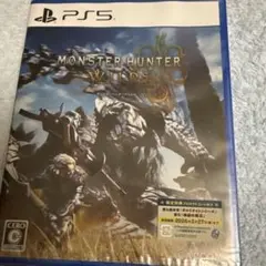 ＰＳ５ モンスターハンターワイルズ 早期特典付　シュリンク付