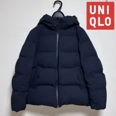 【即日発送】美品★UNIQLO シームレスダウンパーカ M ブラック 黒 ダウン